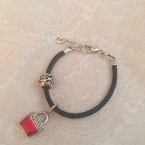 Brighton bracelet with charm and bead